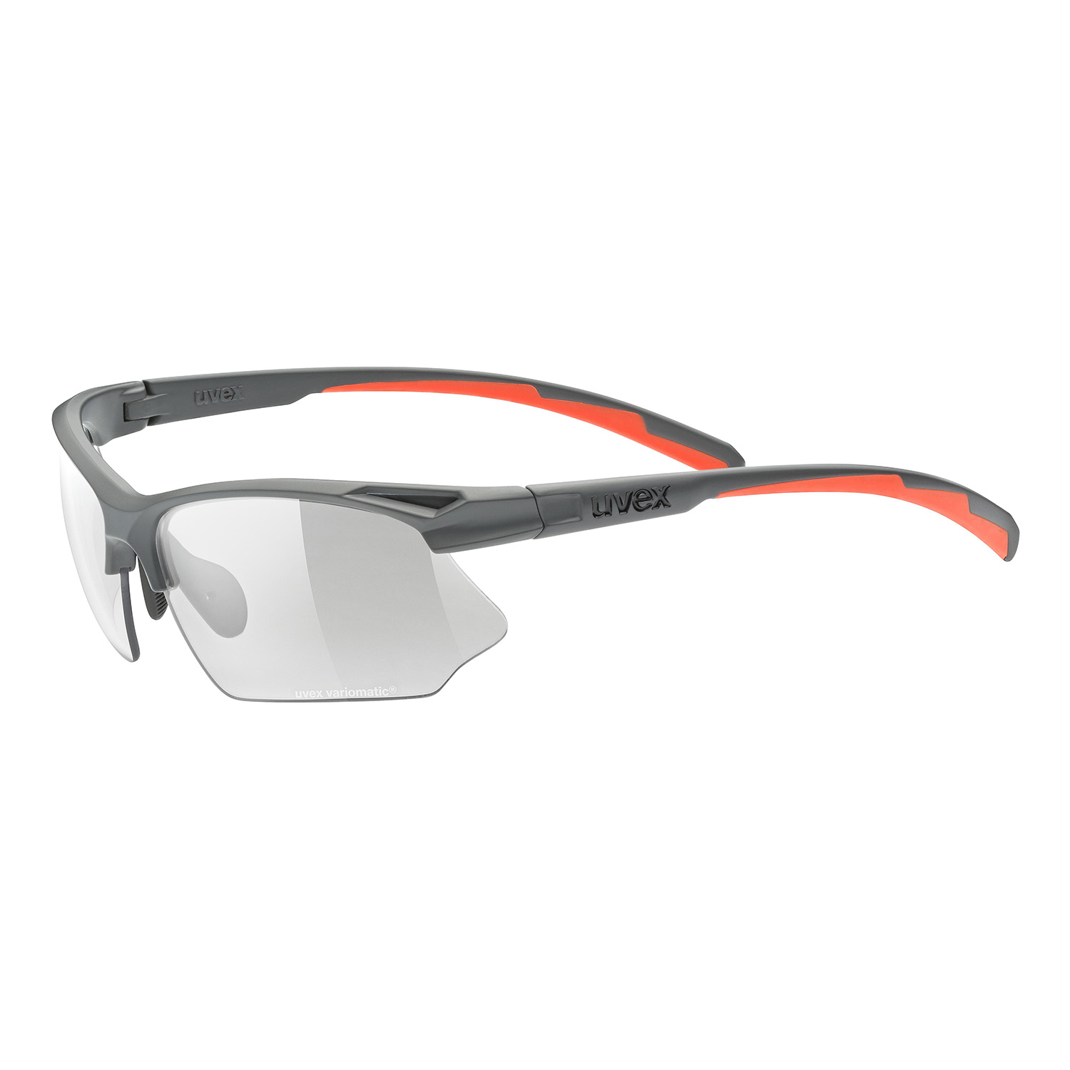 Uvex Sportstyle 802 V Sportbrille grau 