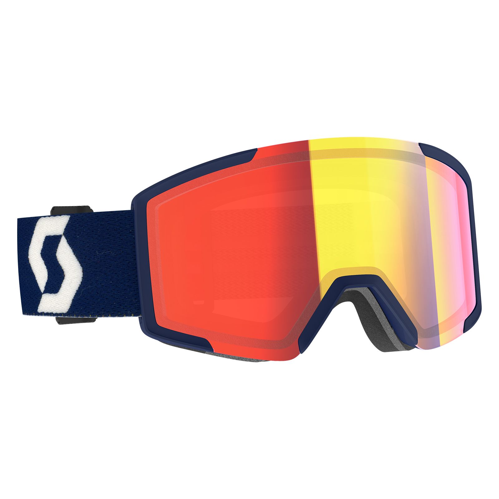 Scott Goggle Shield Skibrille blau