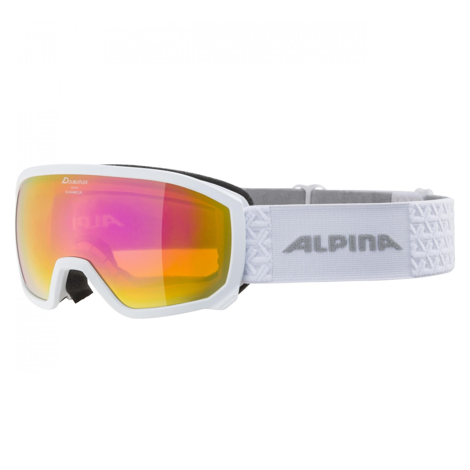 Alpina Scarabeo Jr. Q-Lite Skibrille weiß