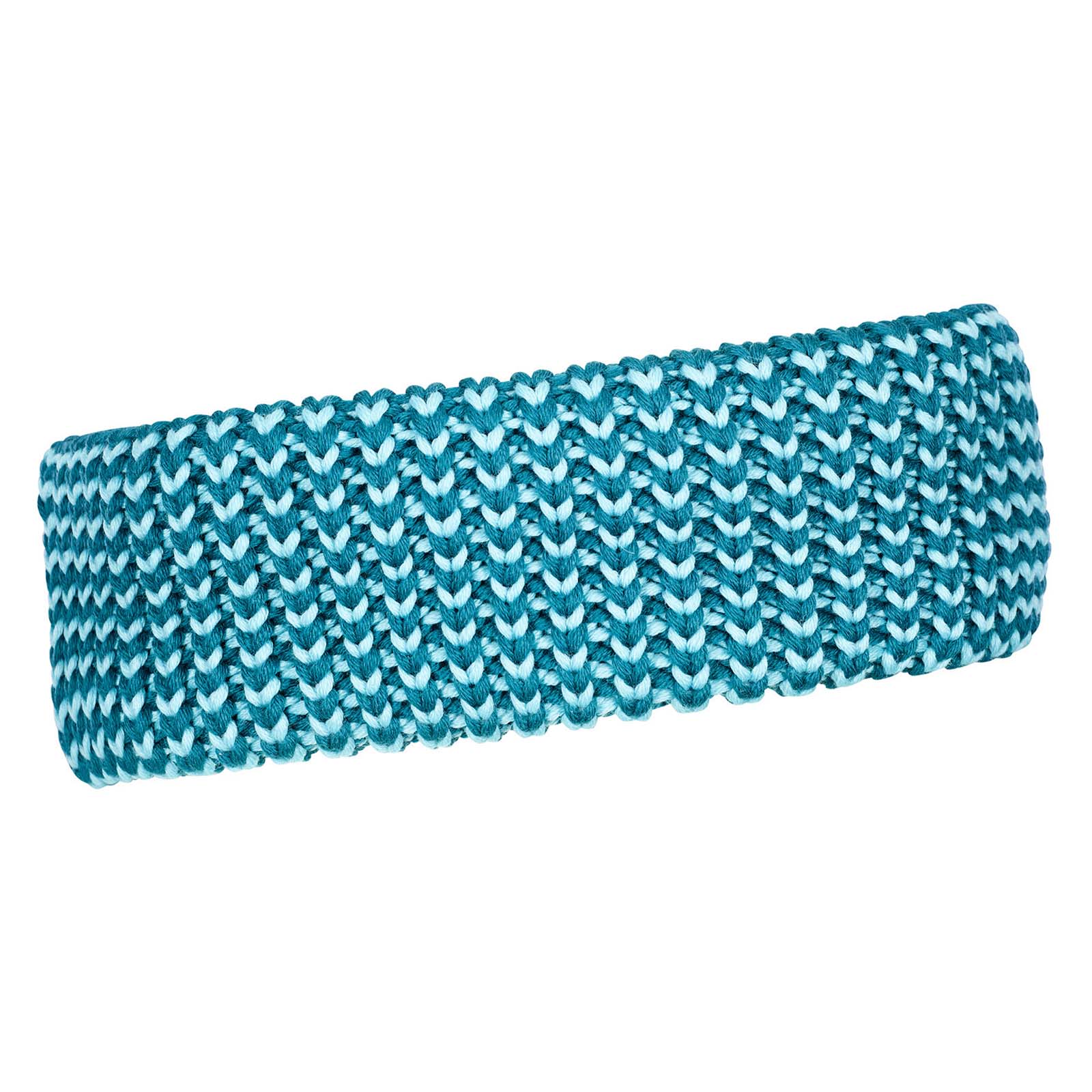ORTOVOX Heavy Knit Headband Stirnband blau