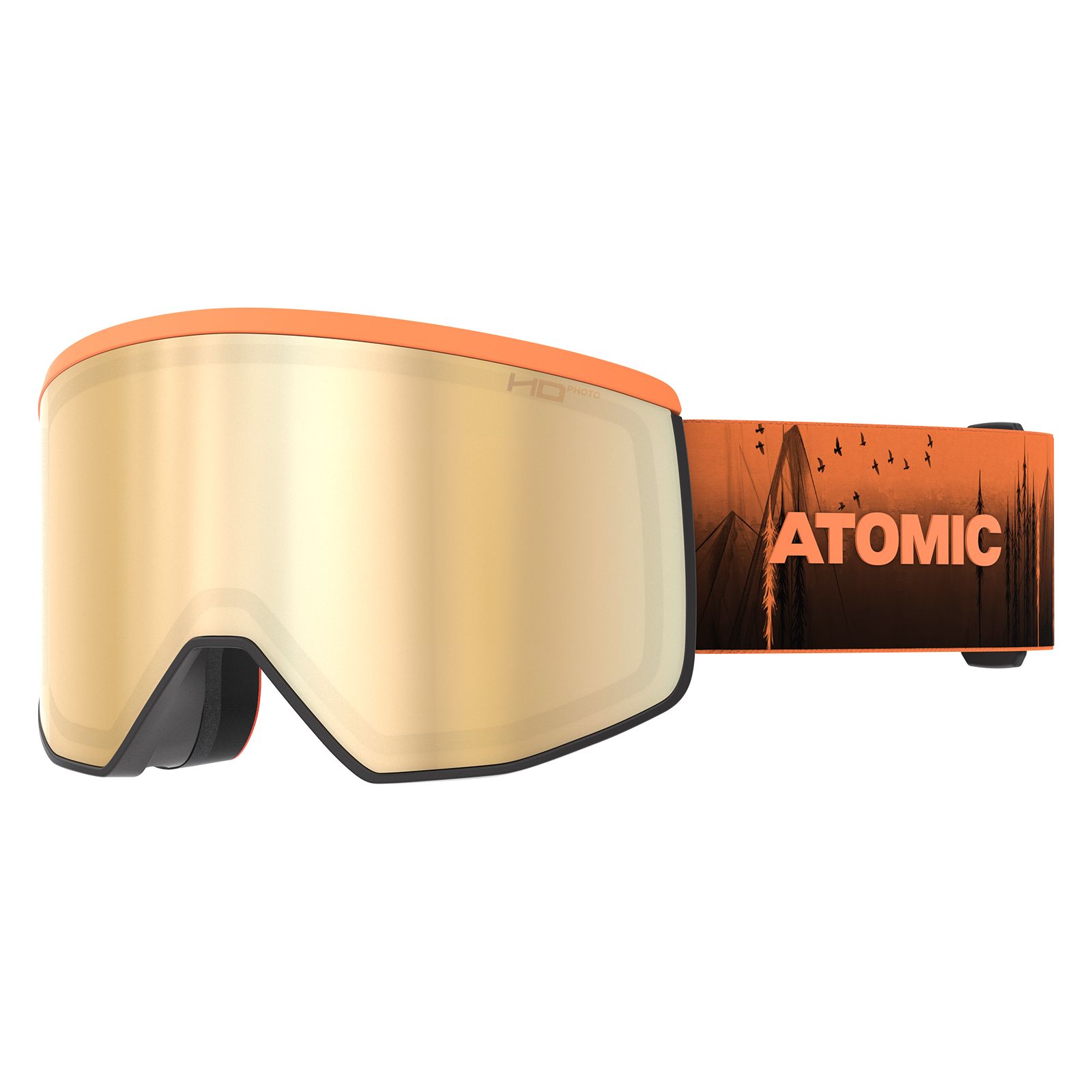 ATOMIC Four Pro HD Photo Skibrille orange