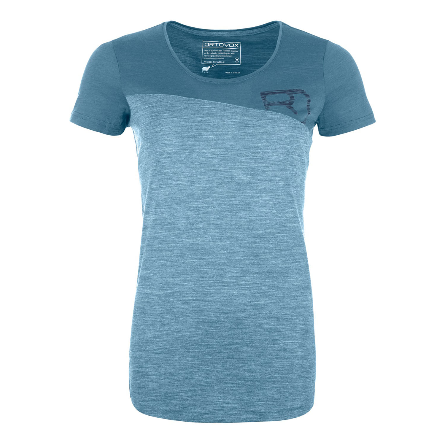 Ortovox 150 Cool Logo TS W T-Shirt blau