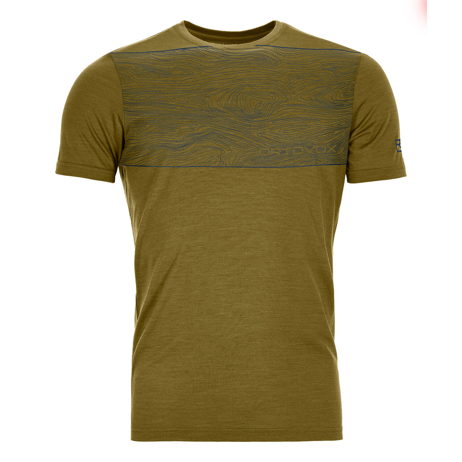 Ortovox 120 Cool Tec Wood TS M T-Shirt braun